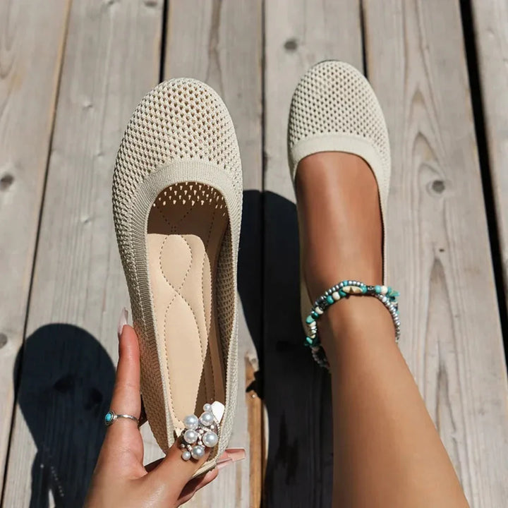 Damesmode Slip-on ballerina's voor comfortabel dragen in de zomer