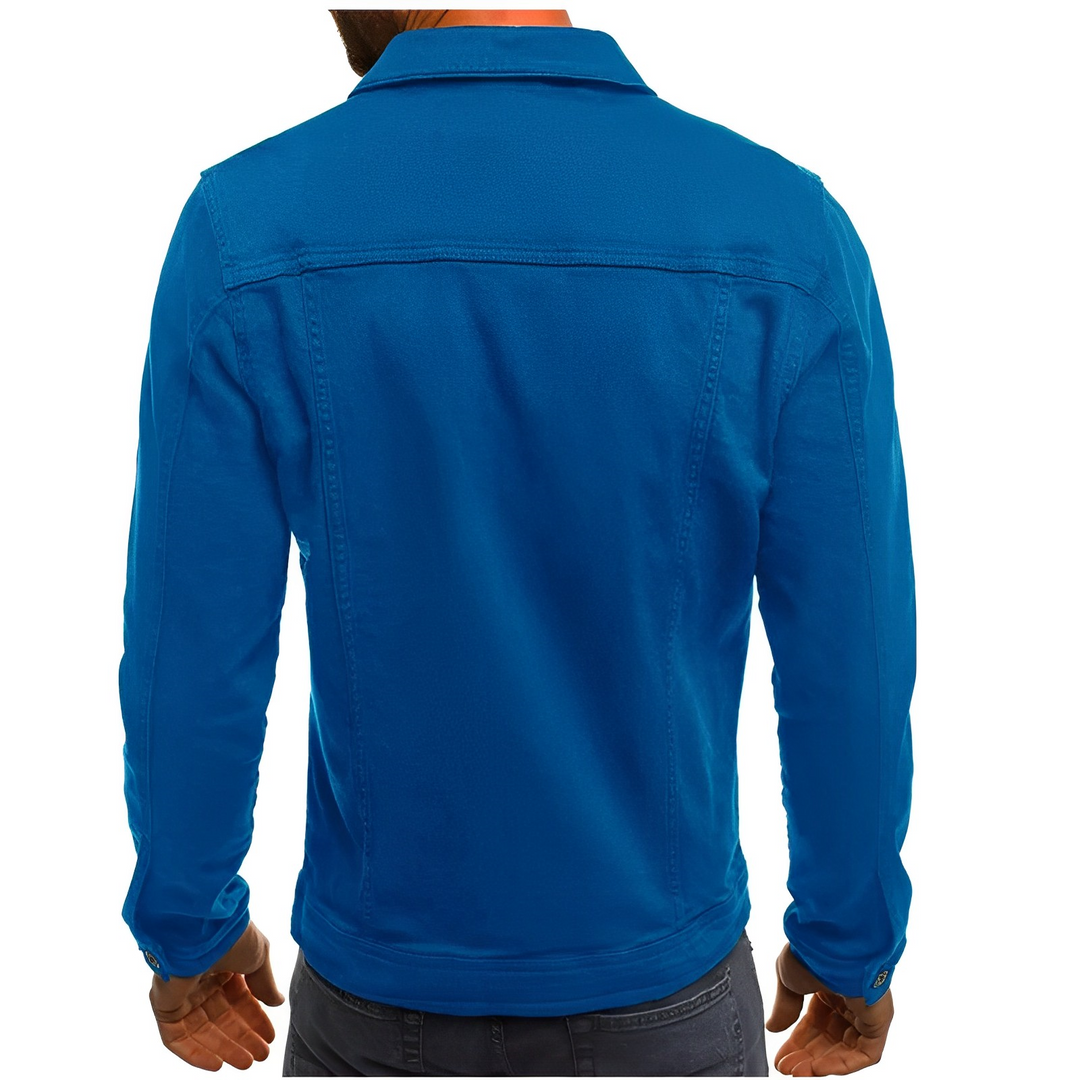 Denim zomerjas voor heren – lichtgewicht stijl voor warme dagen