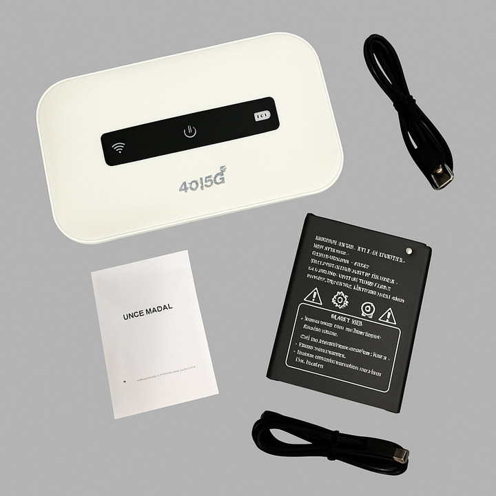 Draagbare wifi-router – internettoegang onderweg