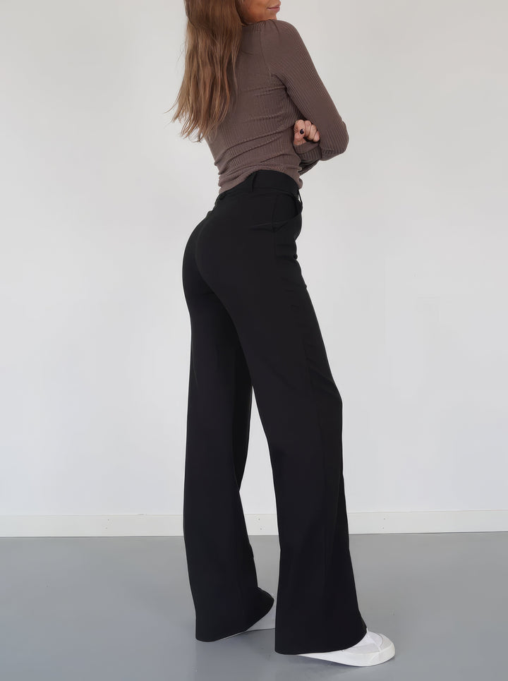 Elegante Broek Met Hoge Taille
