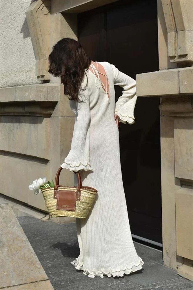 Elegante Maxi-Jurk met Ruches
