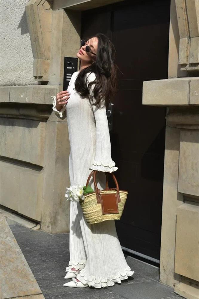 Elegante Maxi-Jurk met Ruches