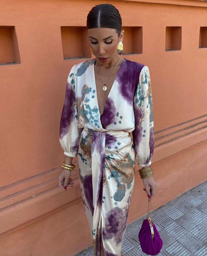 Elegante Zomerjurk met V-Hals