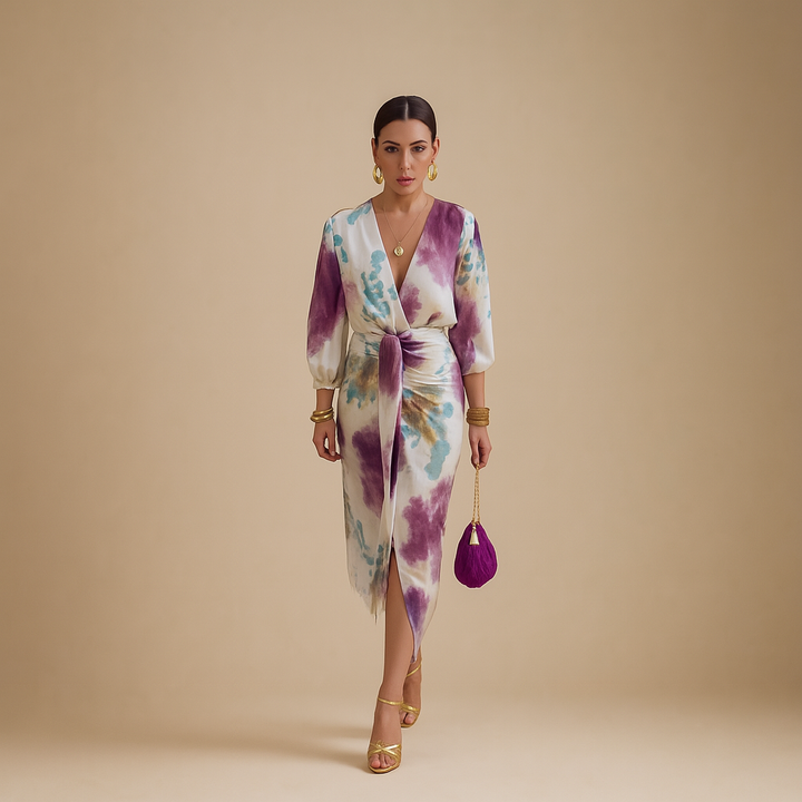 Elegante Zomerjurk met V-Hals