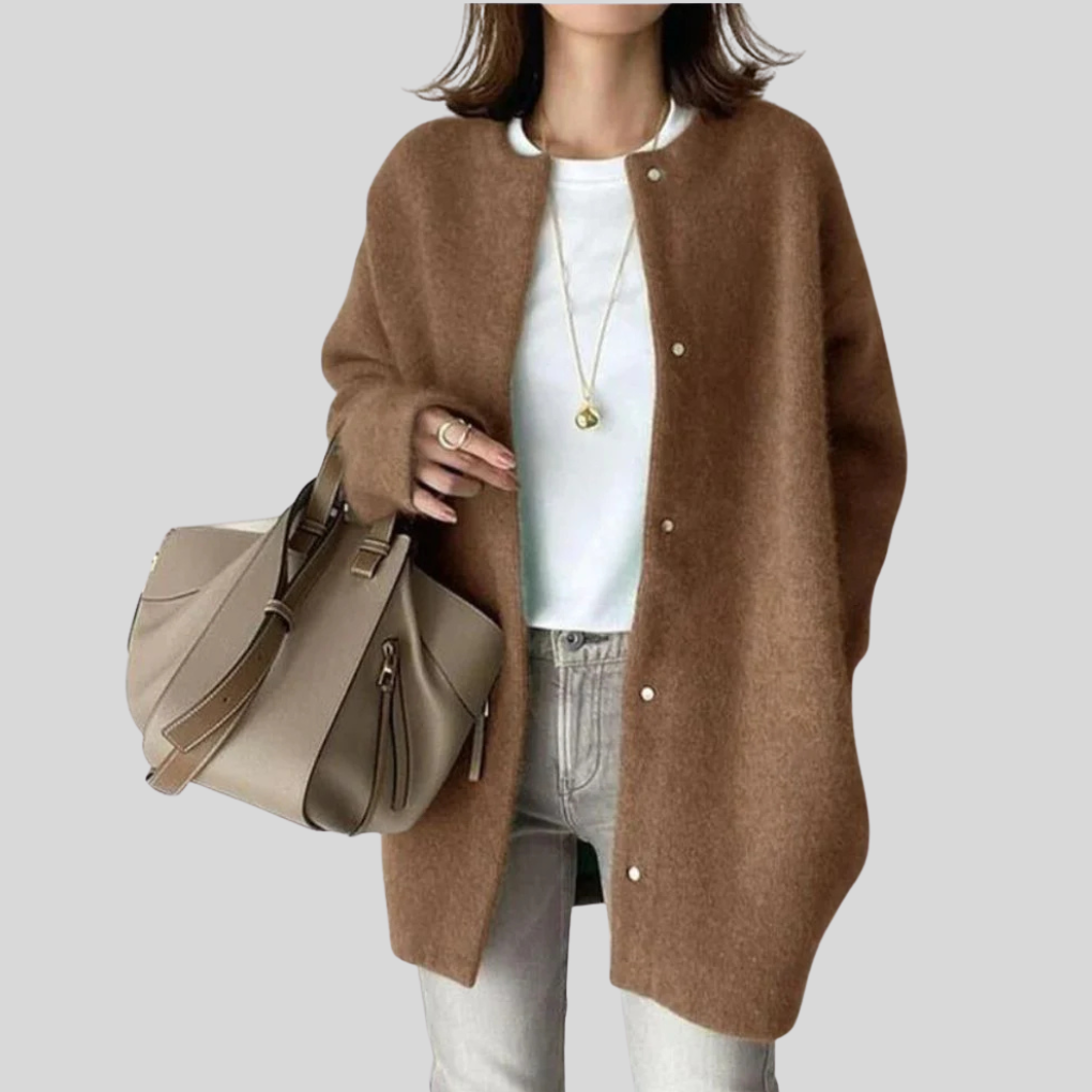 Elegante cardigan – verfijnde gebreide laag