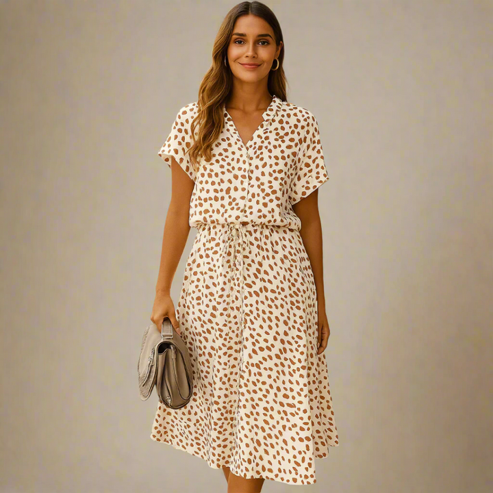 Elegante jurk met print