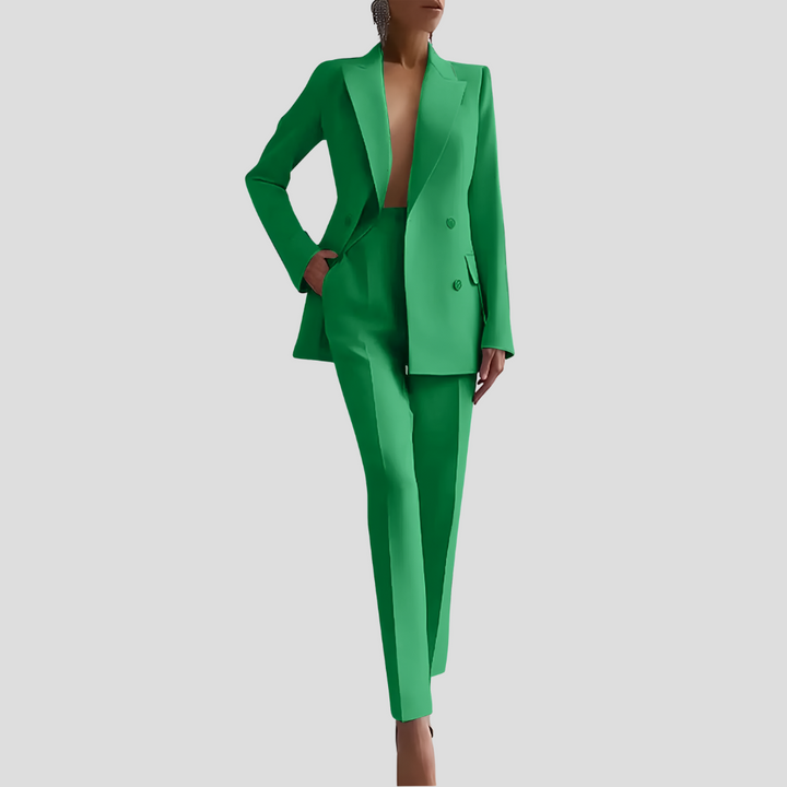 Elegante zakelijke broekpakset voor dames