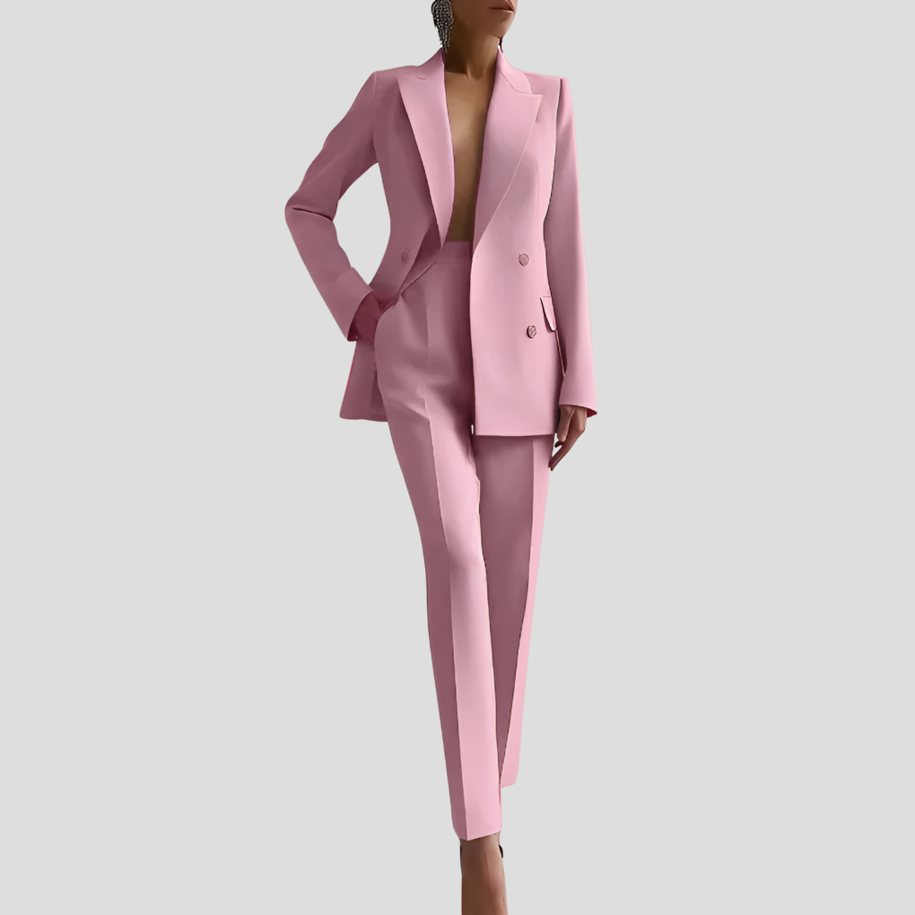 Elegante zakelijke broekpakset voor dames