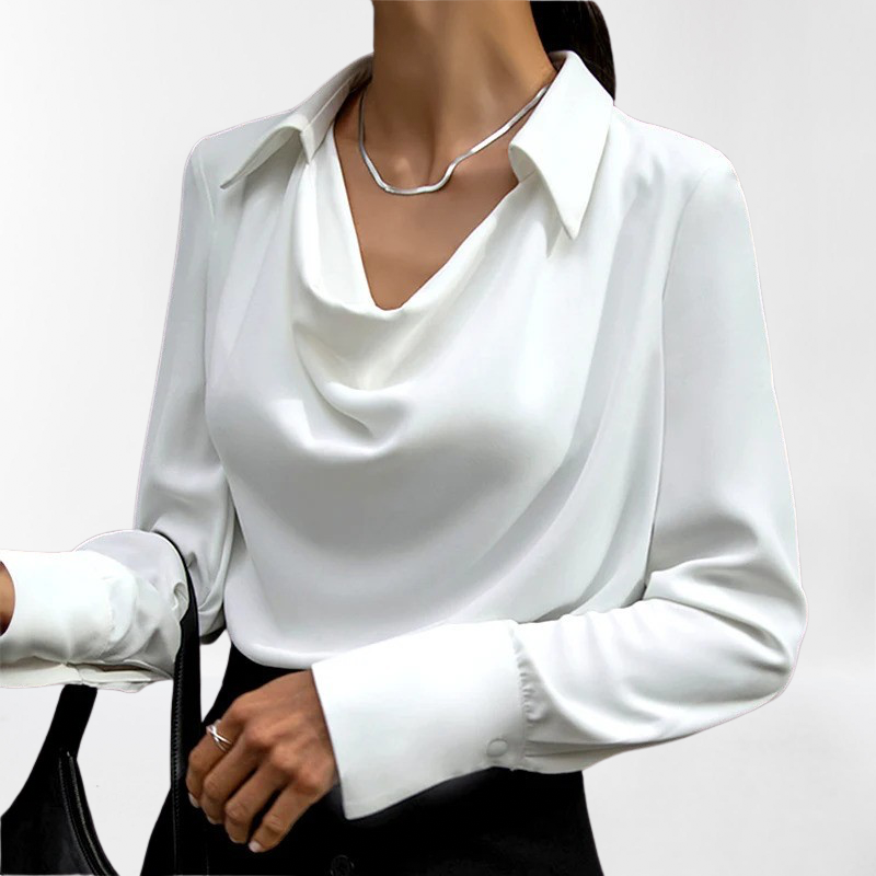 Elegante zijden blouse voor dames – luxe en stijlvol