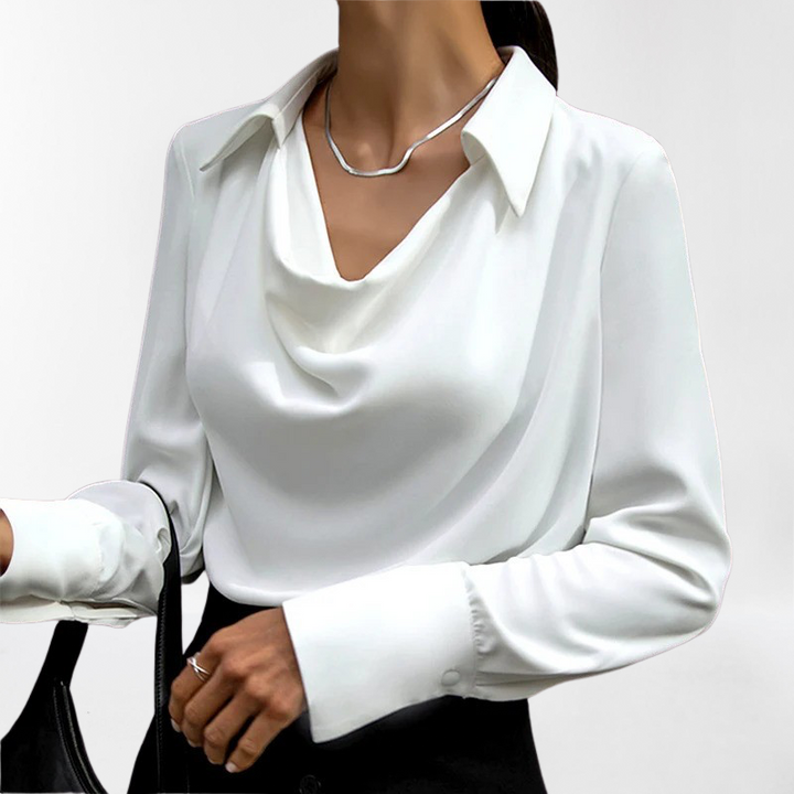 Elegante zijden blouse voor dames – luxe en stijlvol