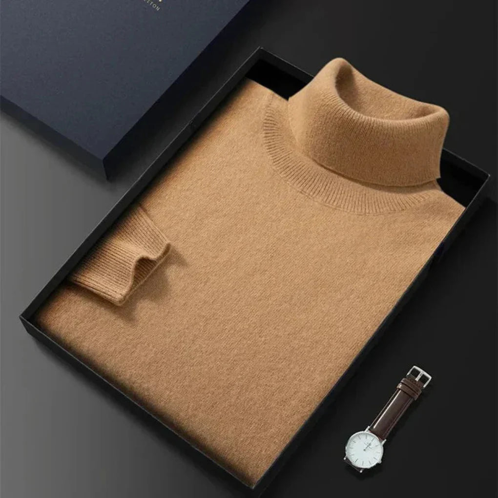 Gebreide coltrui voor heren – verfijnde winterlaag
