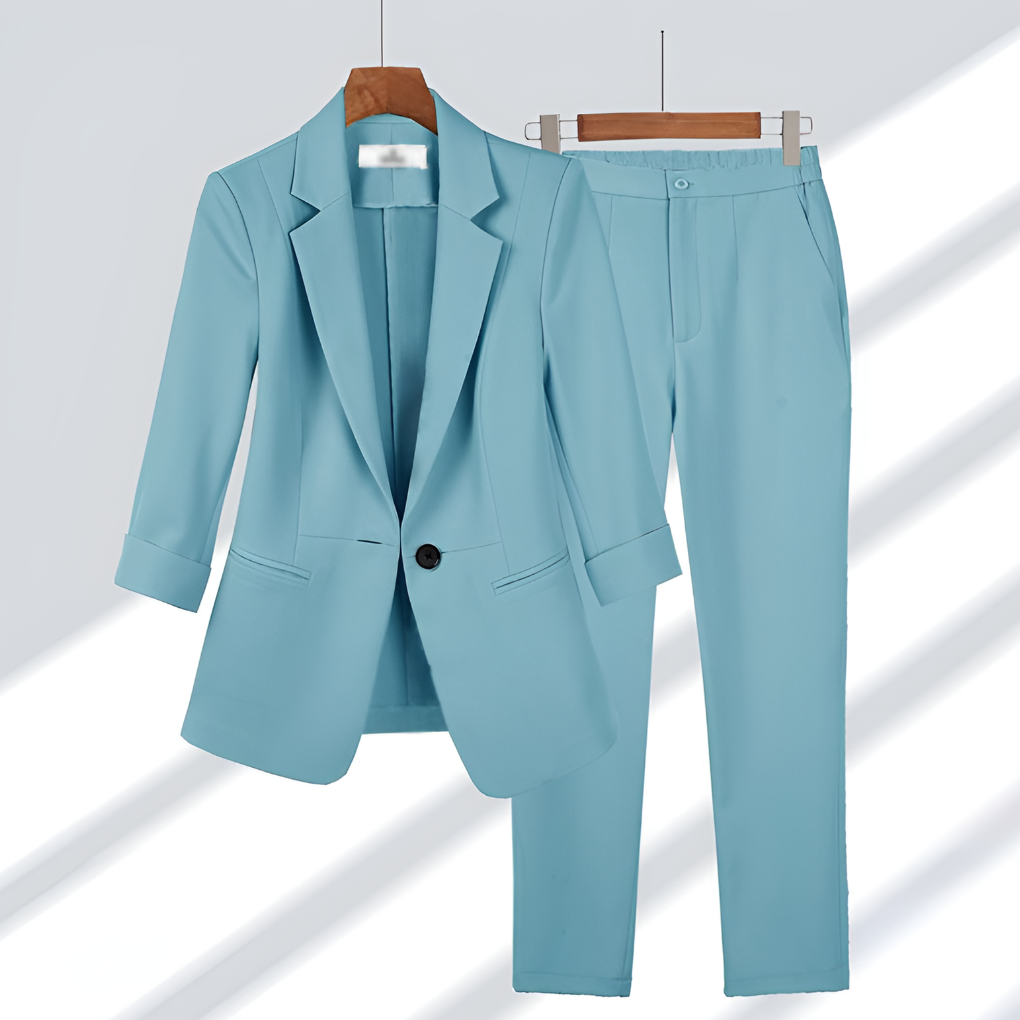 Damespakset met jasje en broek