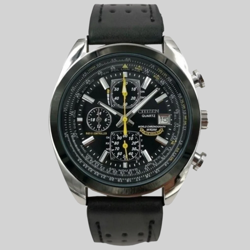 Heren quartzhorloge – Strakke stijl met waterdicht ontwerp