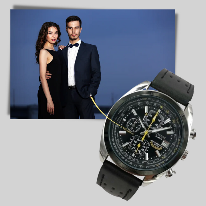 Heren quartzhorloge – Strakke stijl met waterdicht ontwerp