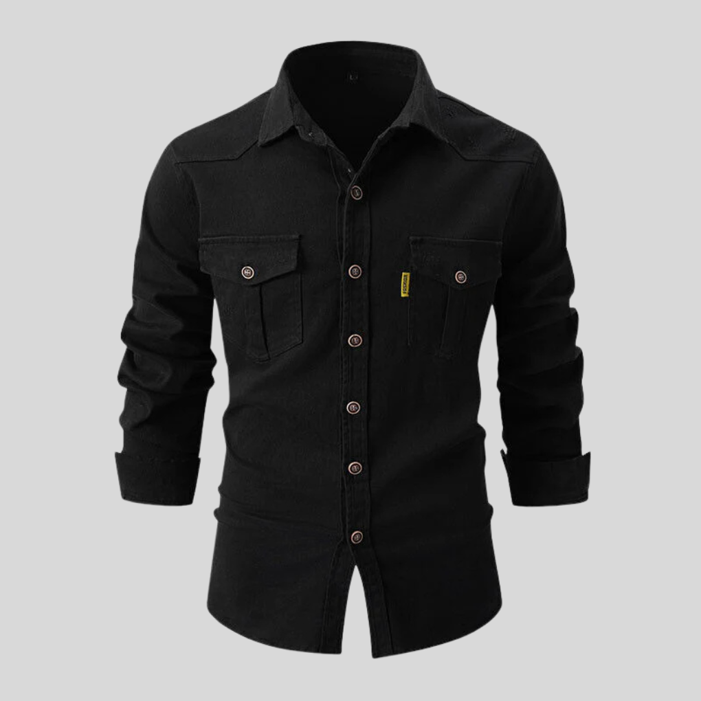 Herenoverhemd voor overdag – robuust design met alledaagse functionaliteit