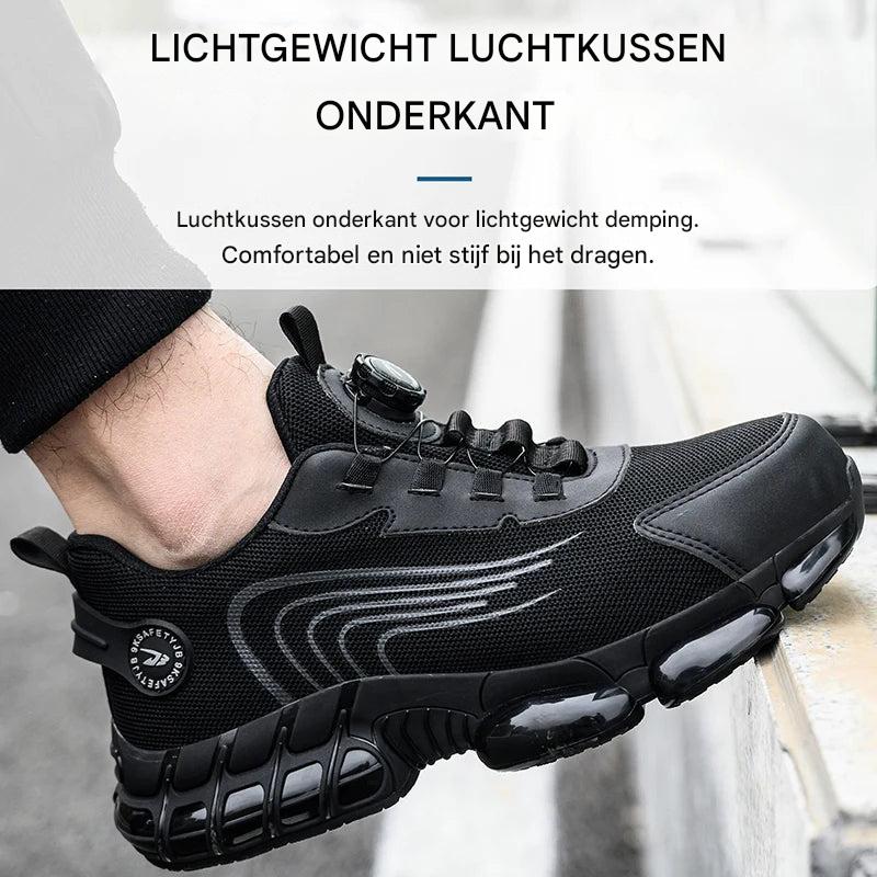Herenschoenen met vetersluiting, ontworpen voor balans