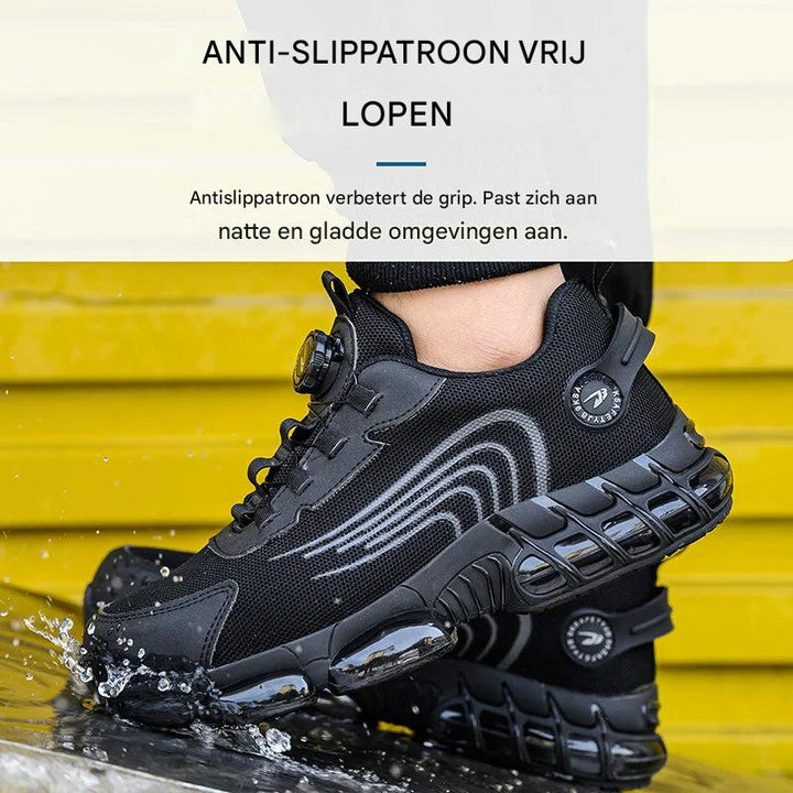 Herenschoenen met vetersluiting, ontworpen voor balans