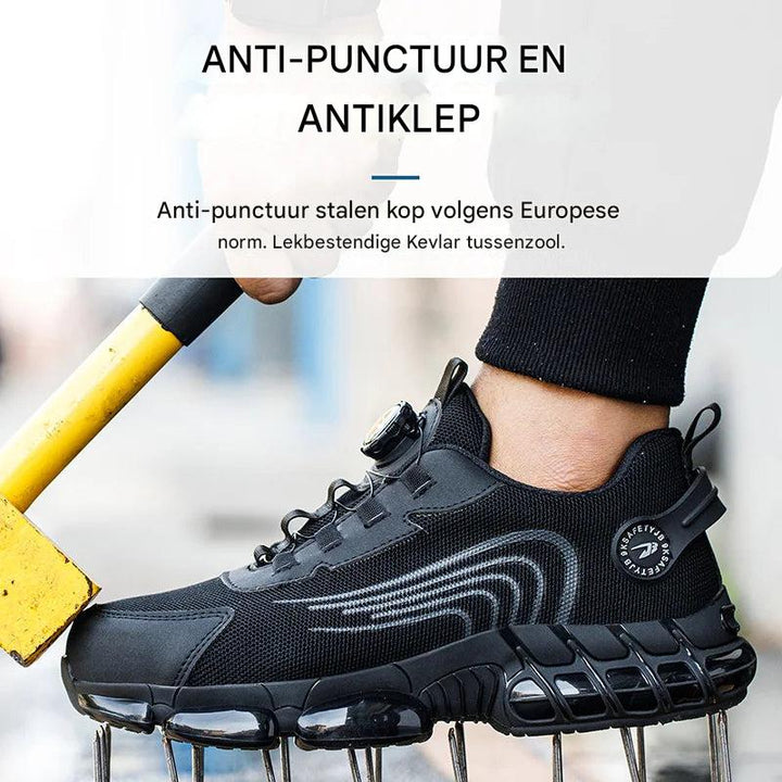 Herenschoenen met vetersluiting, ontworpen voor balans