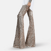 Hoge taille broek met lovertjes voor dames