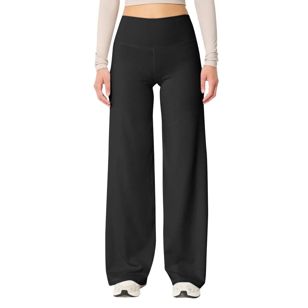 Hoge taille stretch yogabroek voor dames – Flatterende pasvorm en comfortabel om de hele dag te dragen
