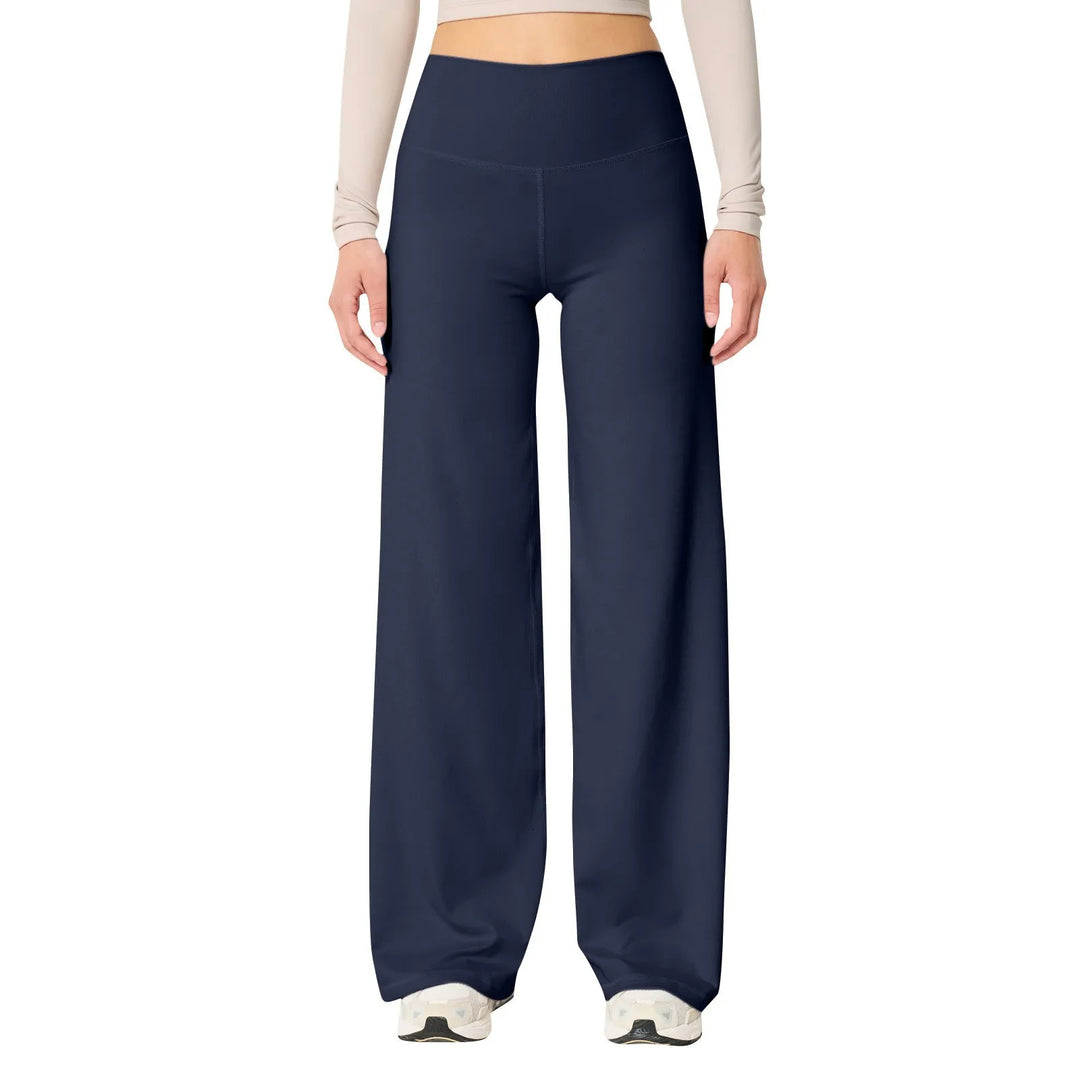 Hoge taille stretch yogabroek voor dames – Flatterende pasvorm en comfortabel om de hele dag te dragen