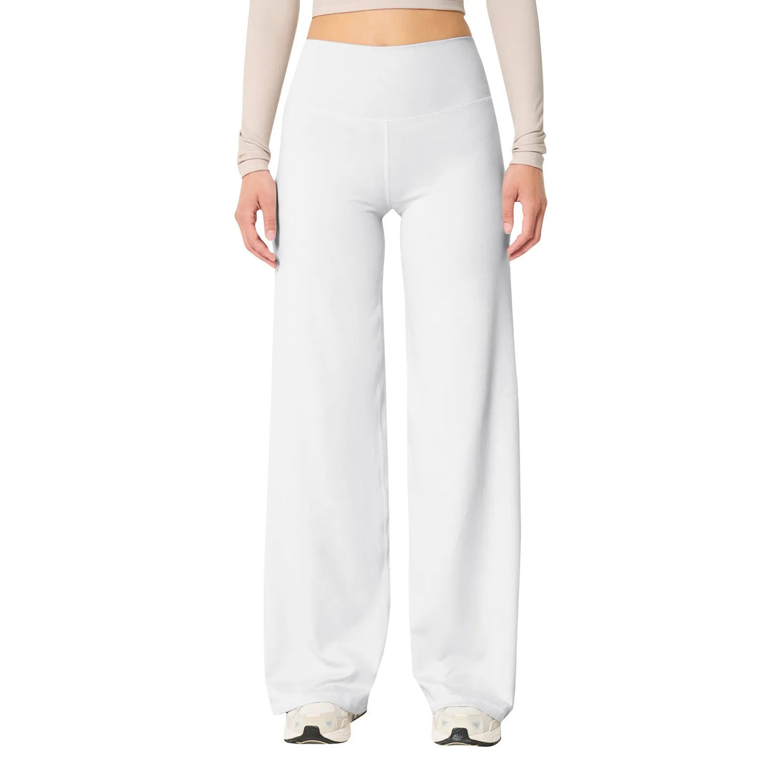 Hoge taille stretch yogabroek voor dames – Flatterende pasvorm en comfortabel om de hele dag te dragen