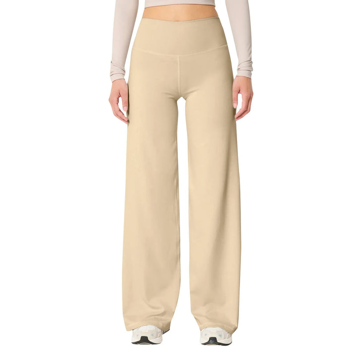 Hoge taille stretch yogabroek voor dames – Flatterende pasvorm en comfortabel om de hele dag te dragen