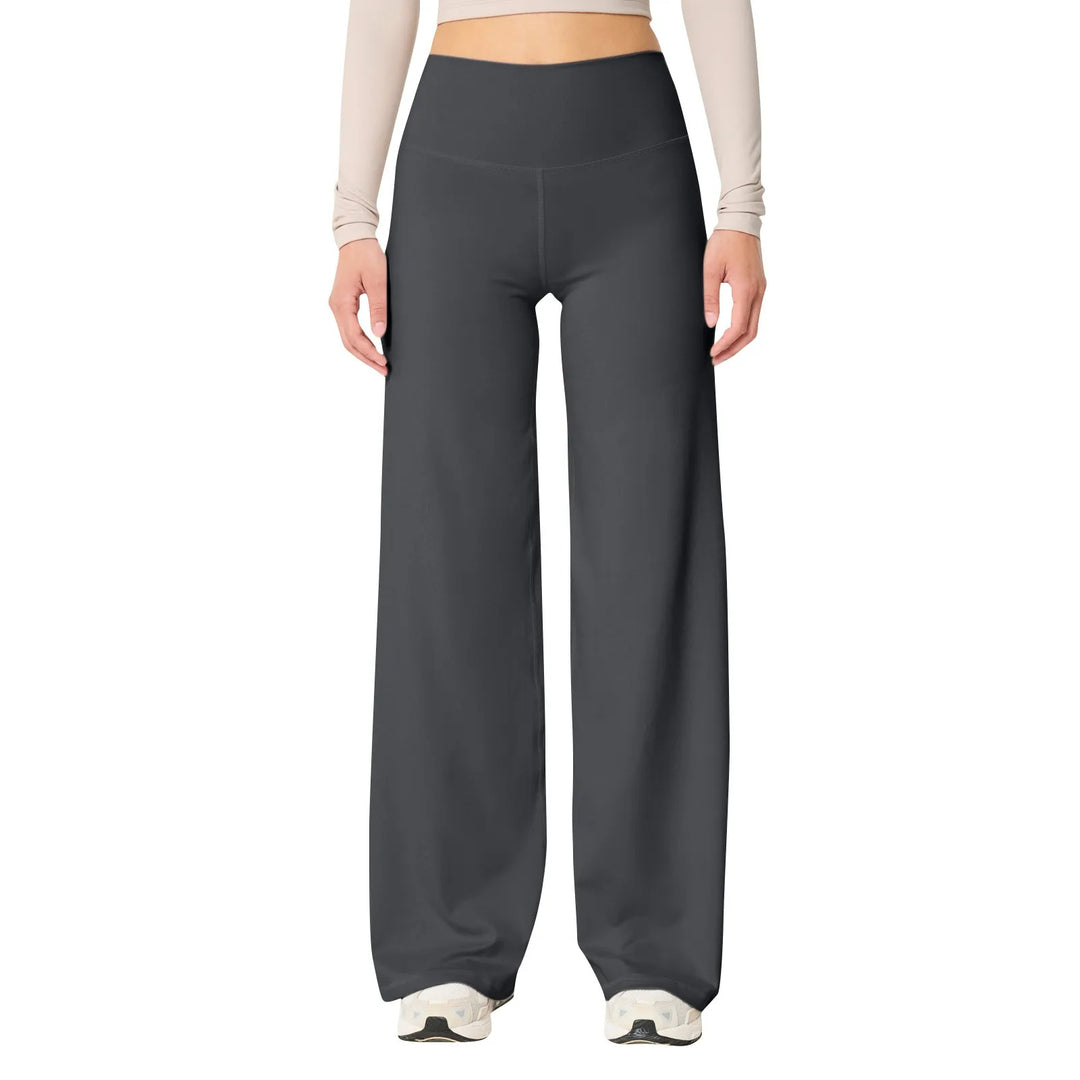 Hoge taille stretch yogabroek voor dames – Flatterende pasvorm en comfortabel om de hele dag te dragen