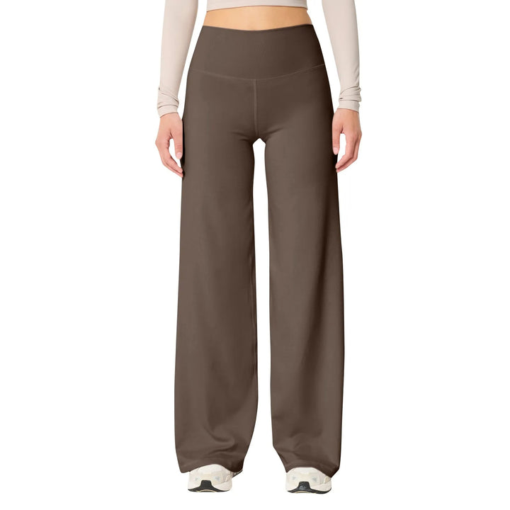 Hoge taille stretch yogabroek voor dames – Flatterende pasvorm en comfortabel om de hele dag te dragen