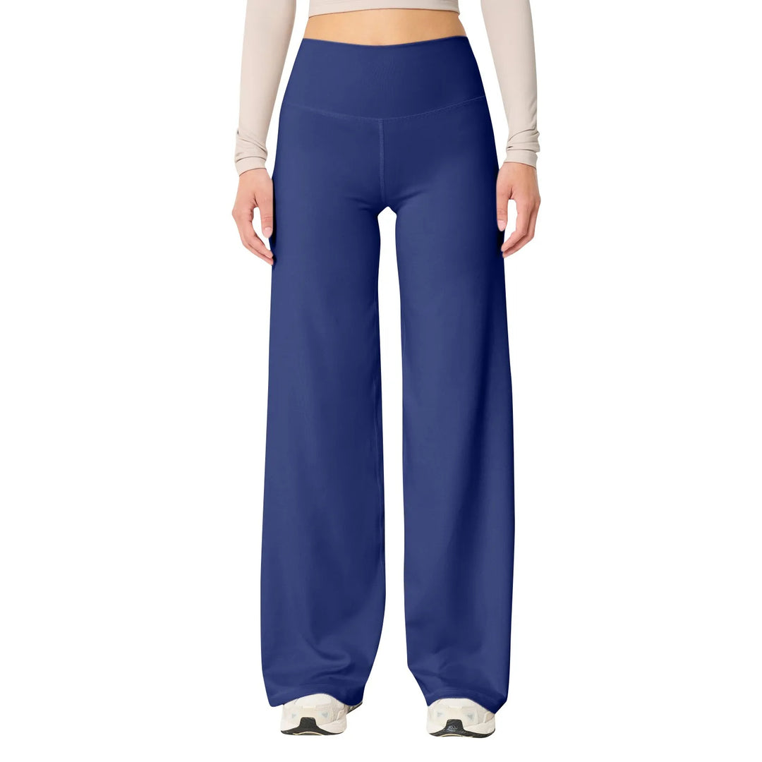 Hoge taille stretch yogabroek voor dames – Flatterende pasvorm en comfortabel om de hele dag te dragen