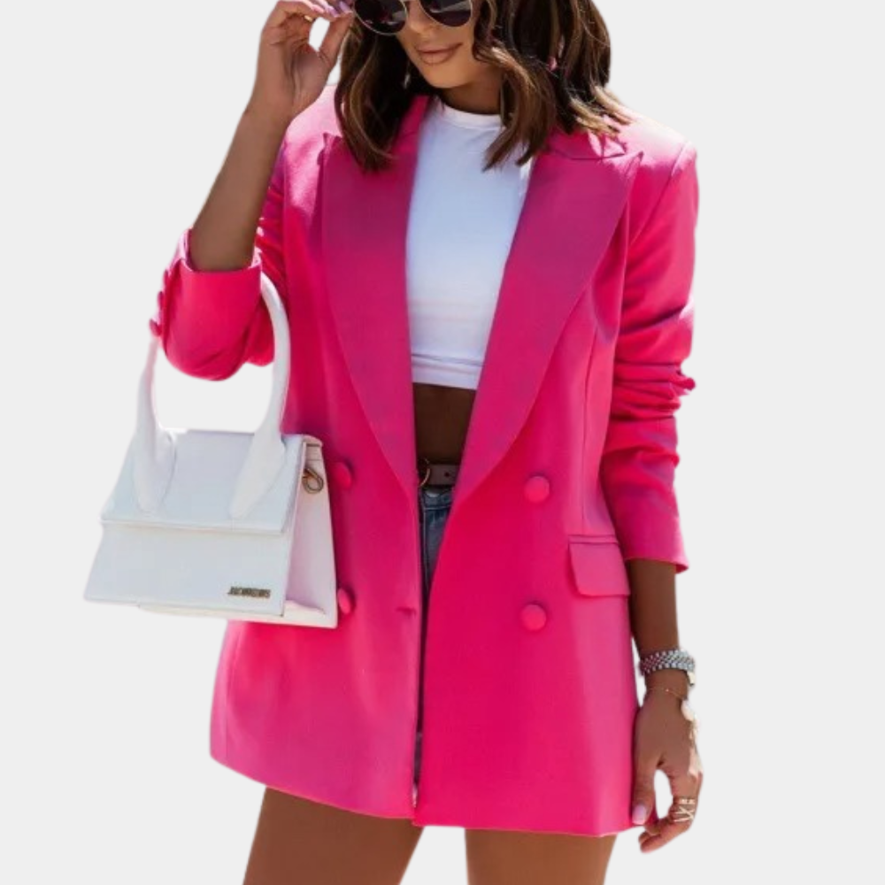 Lange blazer voor dames