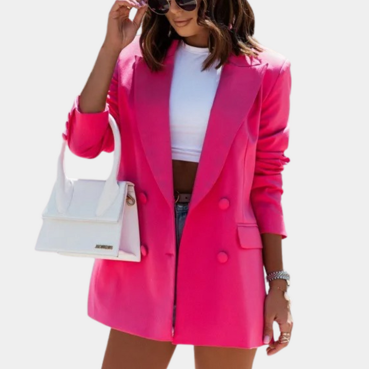 Lange blazer voor dames