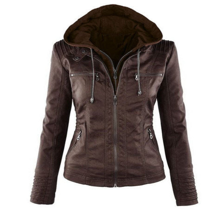 Leren zomerjas voor dames, lichtgewicht elegantie voor warme dagen