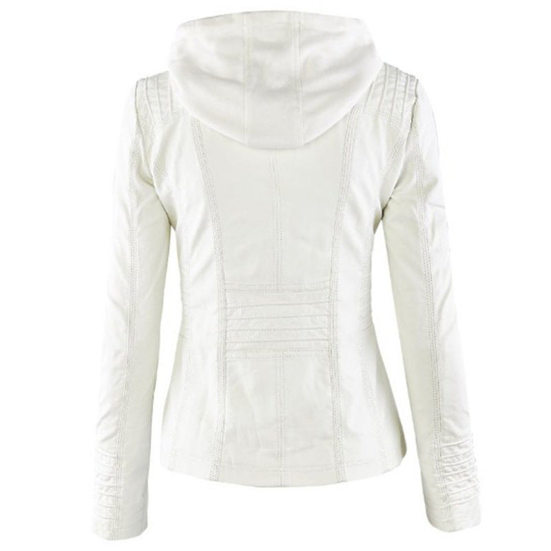 Leren zomerjas voor dames, lichtgewicht elegantie voor warme dagen