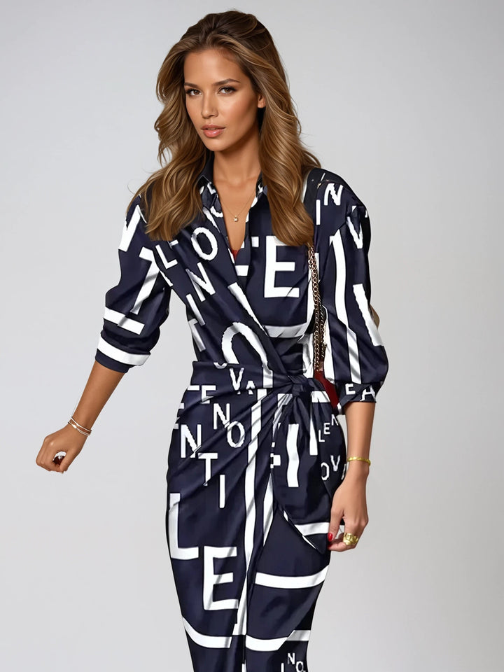 Liliana – Elegante maxi-jurk