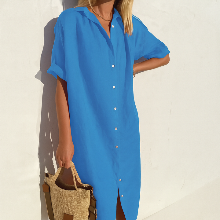 Linnen shirtjurk voor dames