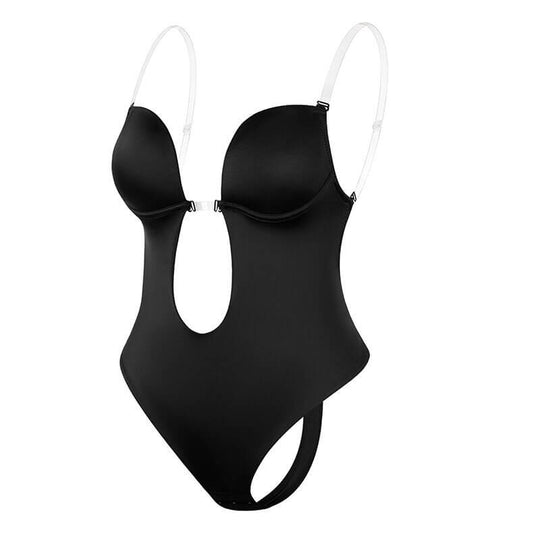Lizy – Diepe V-vormige body shaper zonder rug voor naadloze elegantie