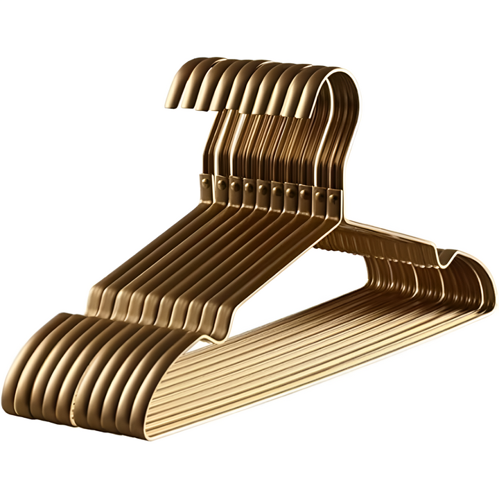 Luxe antislip kledinghangers – Elegante organisatie voor uw garderobe