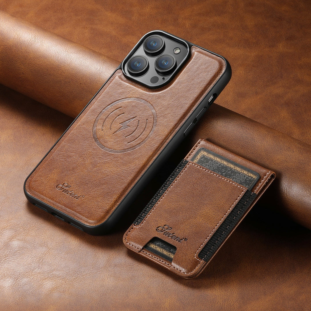 Luxe telefoonhoesje met kaarthouder