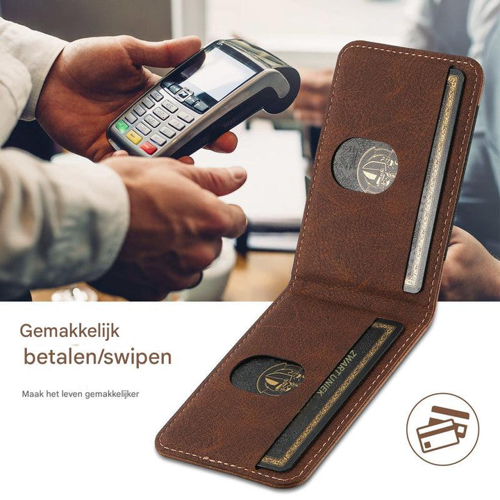 Luxe telefoonhoesje met kaarthouder