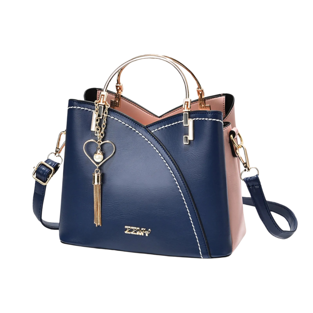 Luxetote – Vintage patchwork PU-leren handtas voor dames