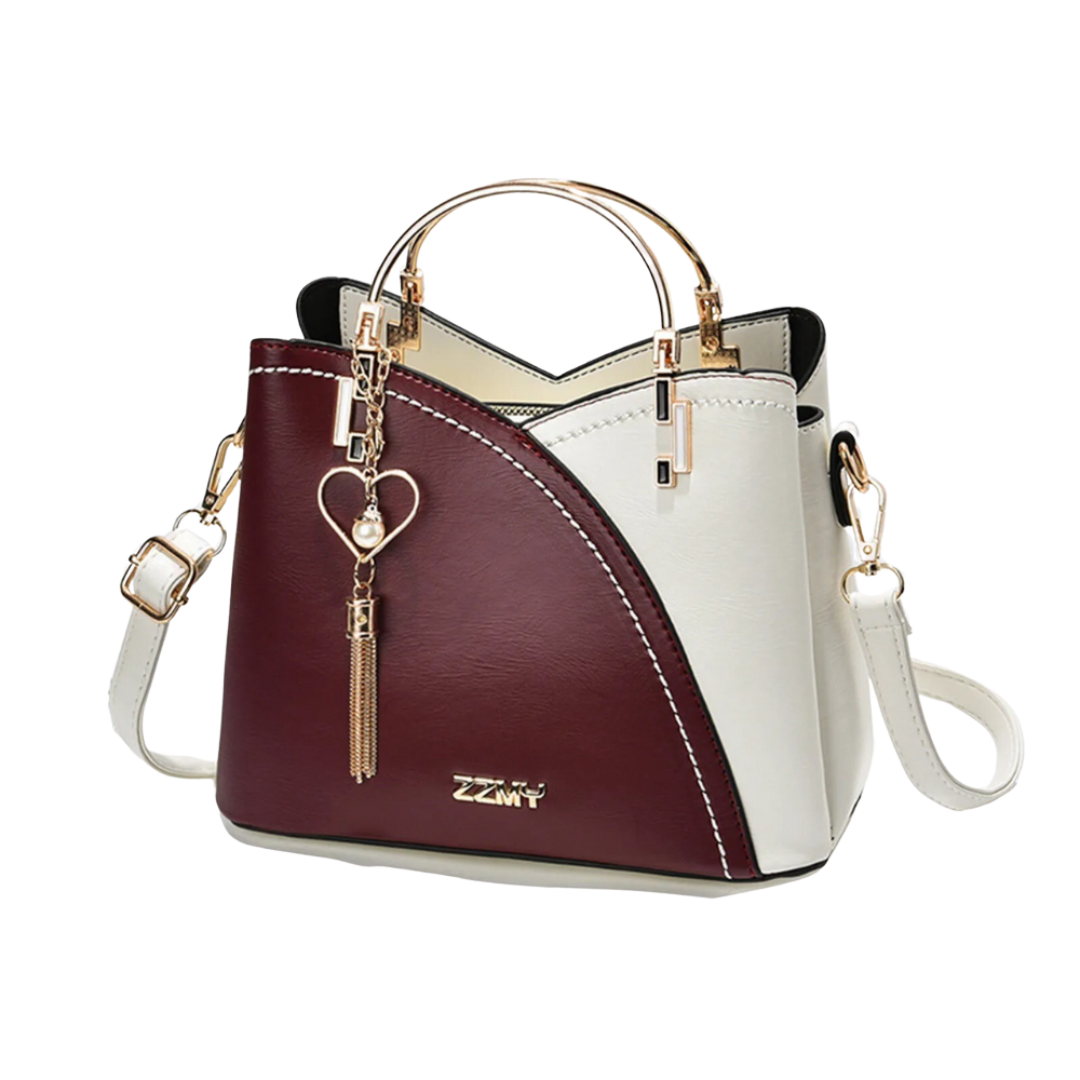 Luxetote – Vintage patchwork PU-leren handtas voor dames
