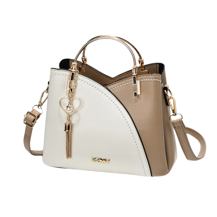 Luxetote – Vintage patchwork PU-leren handtas voor dames