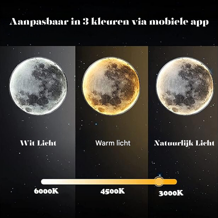 Magische maanlamp voor een betoverende sfeer