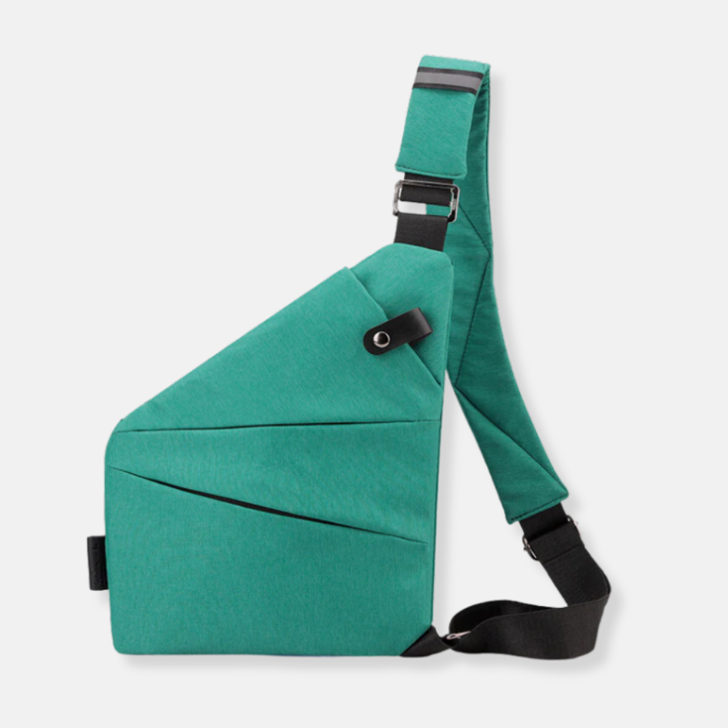 Minimalistische anti-diefstal crossbody – Georganiseerde en veilige opslag voor een actieve levensstijl