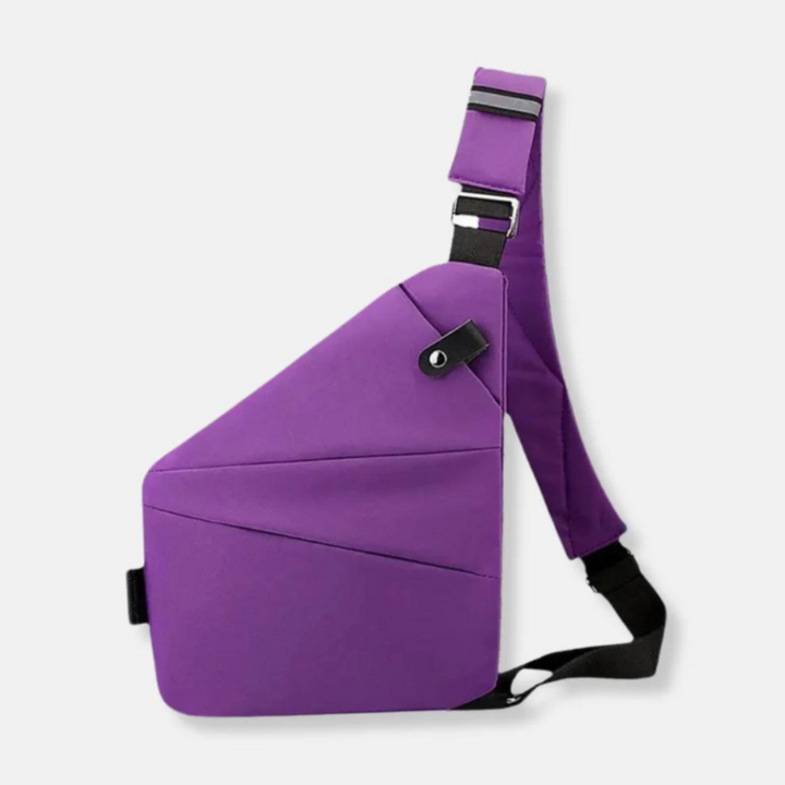 Minimalistische anti-diefstal crossbody – Georganiseerde en veilige opslag voor een actieve levensstijl