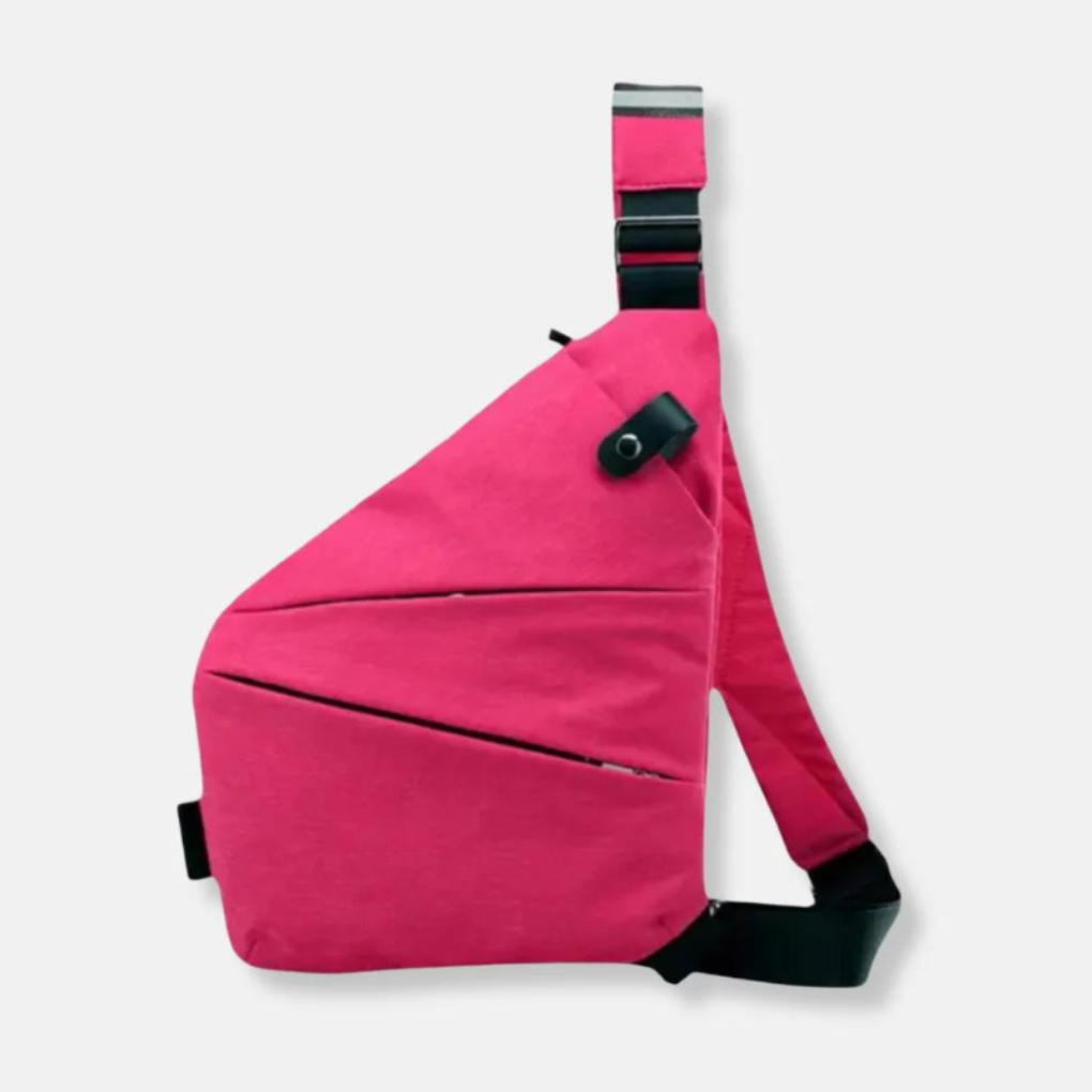 Minimalistische anti-diefstal crossbody – Georganiseerde en veilige opslag voor een actieve levensstijl