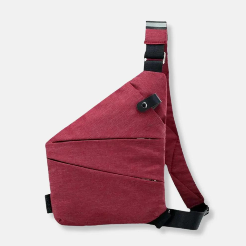 Minimalistische anti-diefstal crossbody – Georganiseerde en veilige opslag voor een actieve levensstijl