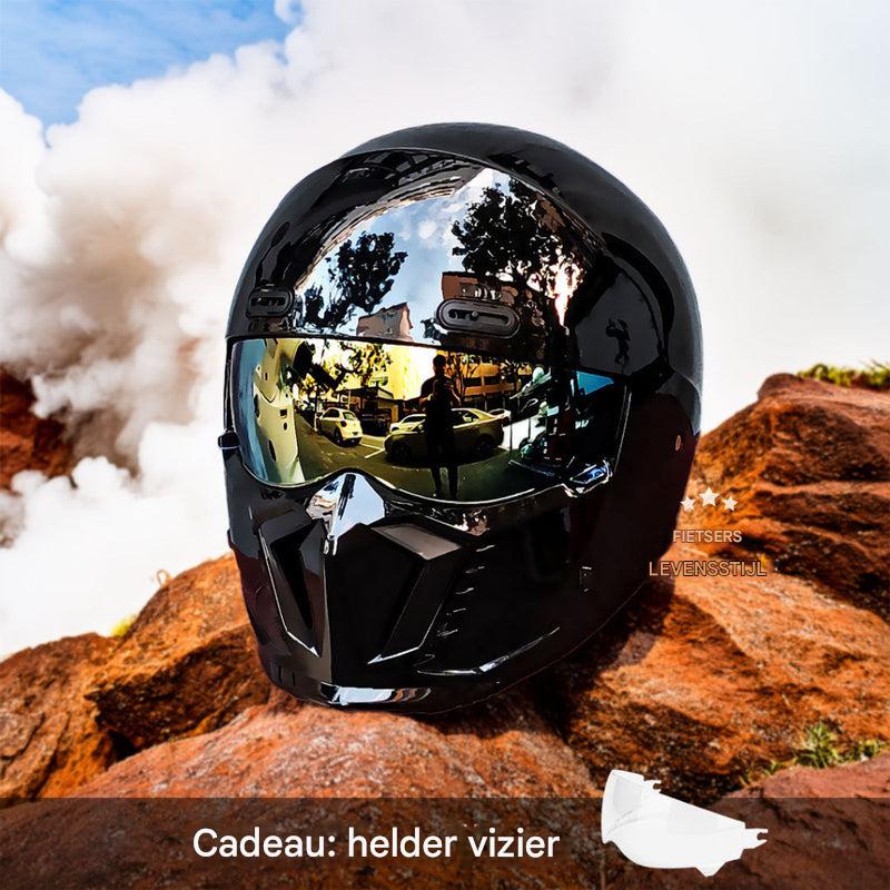 Motorhelm – DOT- en ECE-goedgekeurd, tijdloze look