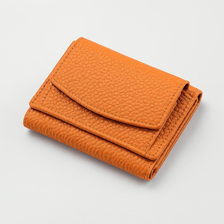 Multifunctionele handgemaakte leren portemonnee